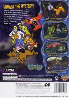 Scooby-Doo! Unmasked box cover back